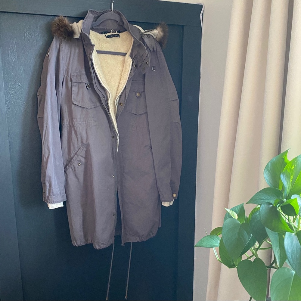 DOUBLE LAYERED COAT